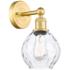 Waverly 2.2" High Satin Gold Sconce With Clear Shade