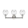 2_Waverly 24" Wide Polished Nickel 3-Light Bath Light w/ Clear more views