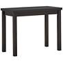 2_Waverly 46" Wide Antique Black Wood Rectangular Bar Table