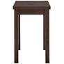 4_Waverly 46" Wide Espresso Wood Rectangular Bar Table more views
