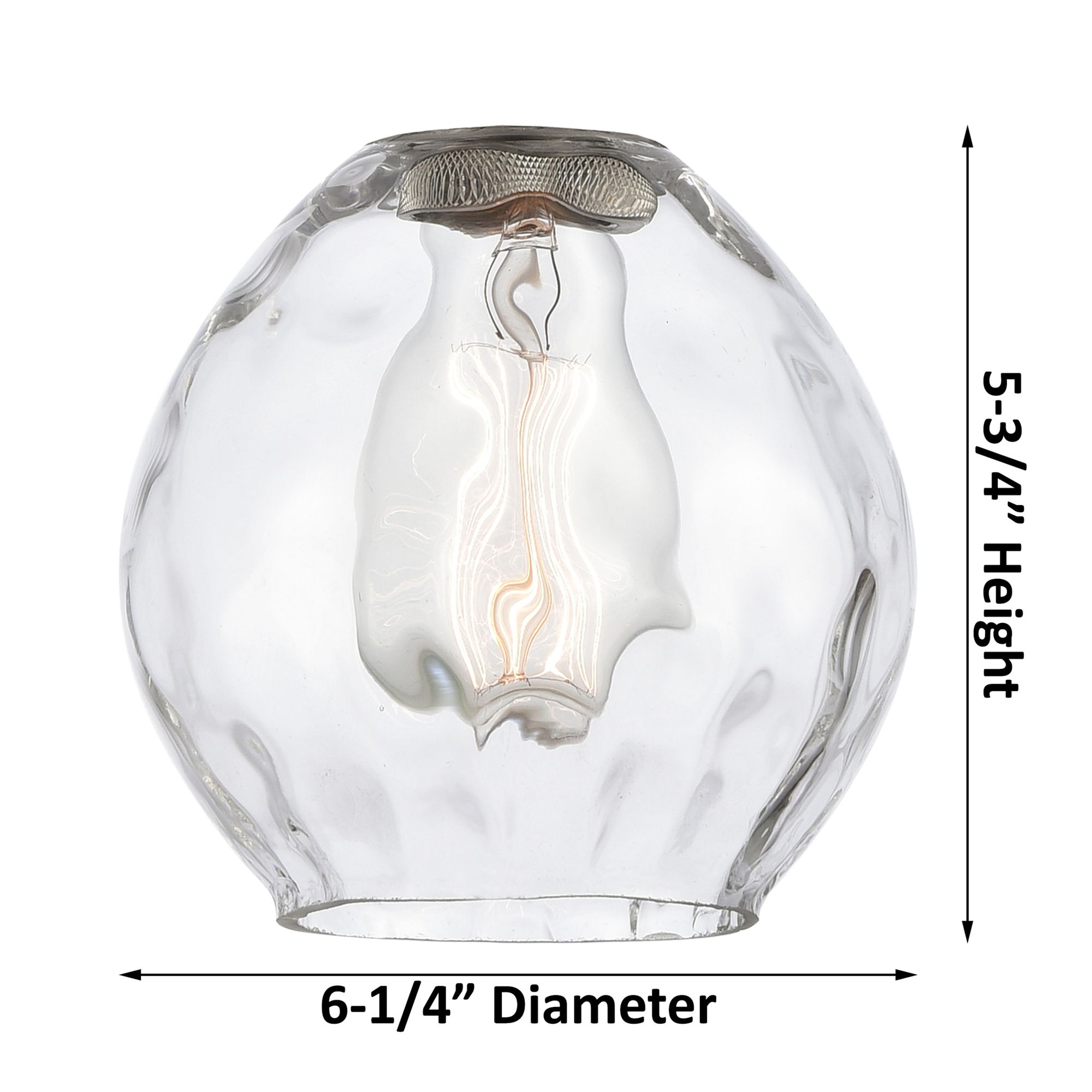 Image 6 Waverly 6" 2 Light 16" LED Bath Light - Matte Black - Clear Shade more views