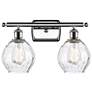 Waverly 6" 2 Light 16" LED Bath Light - Polished Chrome - Clear S