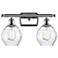 Waverly 6" 2 Light 16" LED Bath Light - Polished Chrome - Clear S