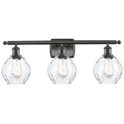 Waverly 6" 3 Light 26" LED Bath Light - Oil Rubbed Bronze - Clear