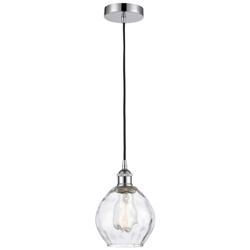 Waverly 6" Polished Chrome Mini Pendant