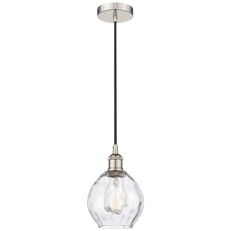 Image 1 Waverly 6" Polished Nickel Mini Pendant