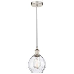 Waverly 6" Polished Nickel Mini Pendant