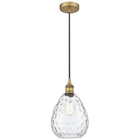Waverly 8" Brushed Brass Mini Pendant Waverly 8" Brushed Brass Mini Pendant