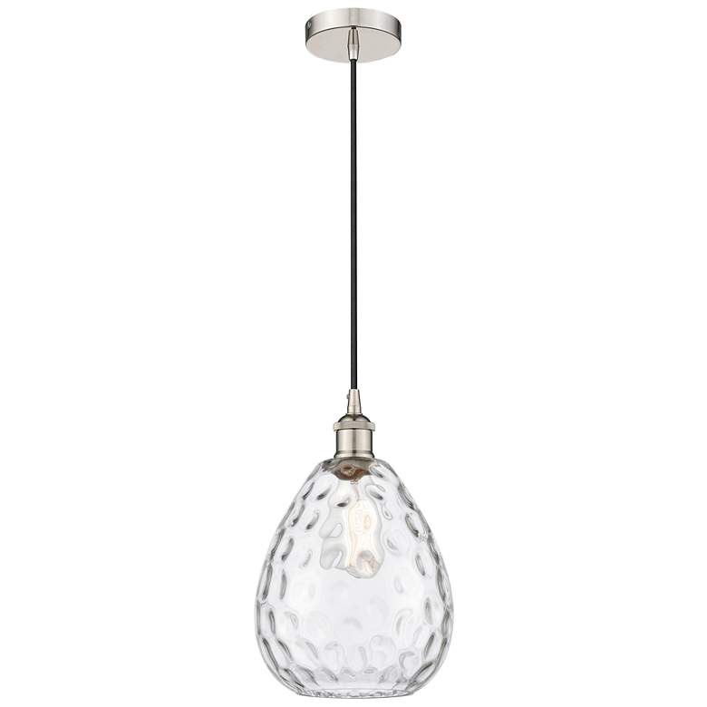 Image 1 Waverly 8" Polished Nickel Mini Pendant