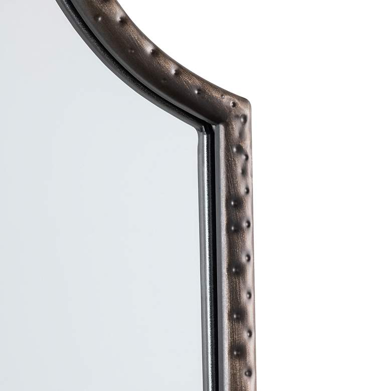Image 2 Waverly I Blackened 30" x 48" Arch Top Wall Mirror more views