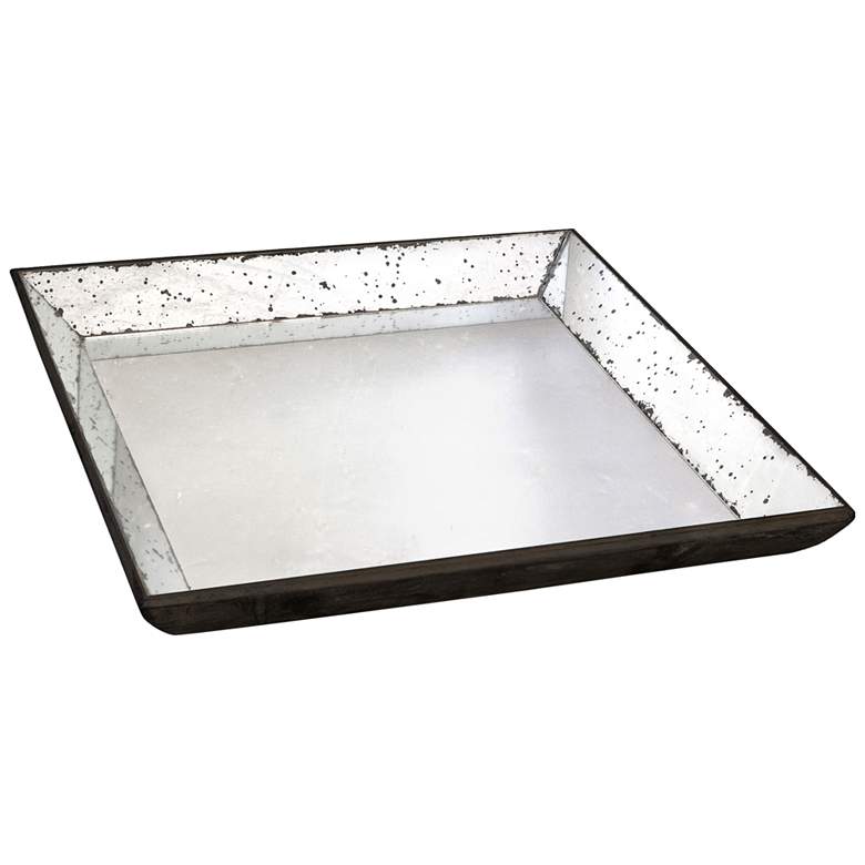 Image 1 Waverly Mirrored Square Decorative Tray