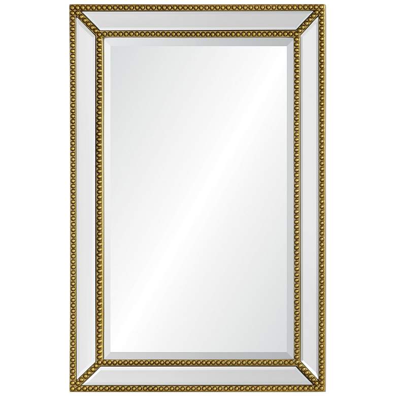 Image 1 Waverly Painted Gold 24 inch x 36 inch Rectangular Wall Mirror