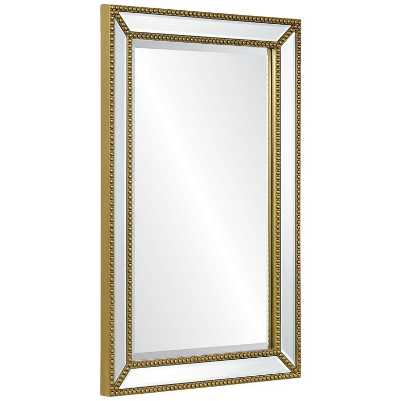 Image 4 Waverly Painted Gold 24 inch x 36 inch Rectangular Wall Mirror more views