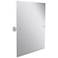Waverly Place Satin Chrome 21 3/4" x 25" Vanity Mirror