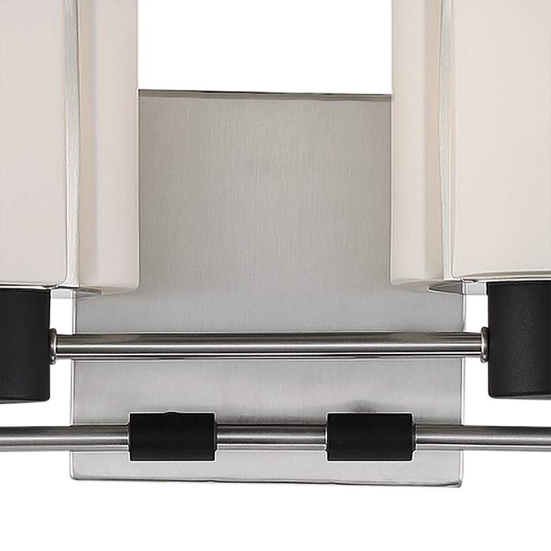 Image 4 Waverly Plaza 31 3/4 inch Wide Brushed Nickel 4-Light Bath Light more views