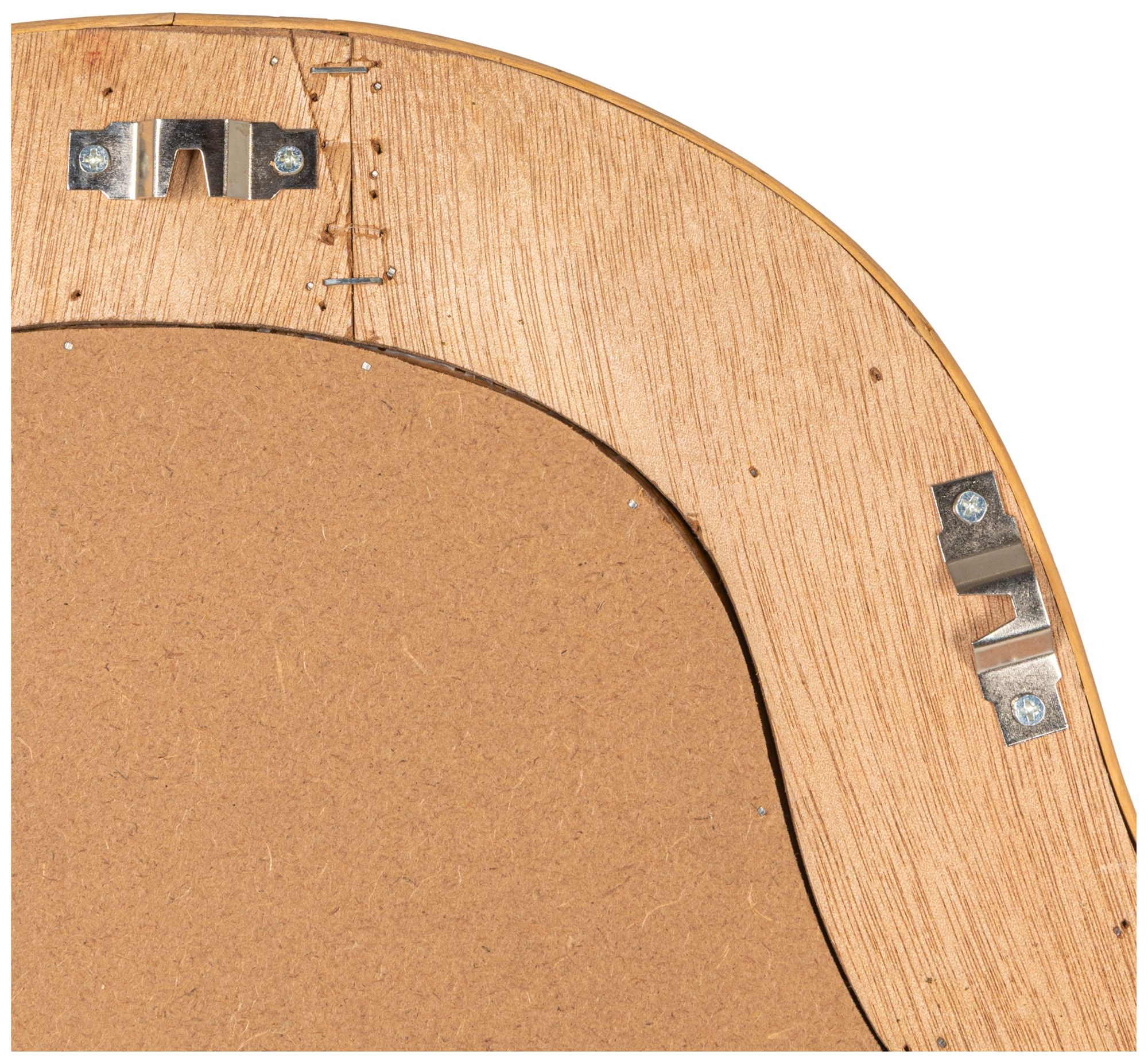 Image 3 Wavy Rattan Wall Mirror more views