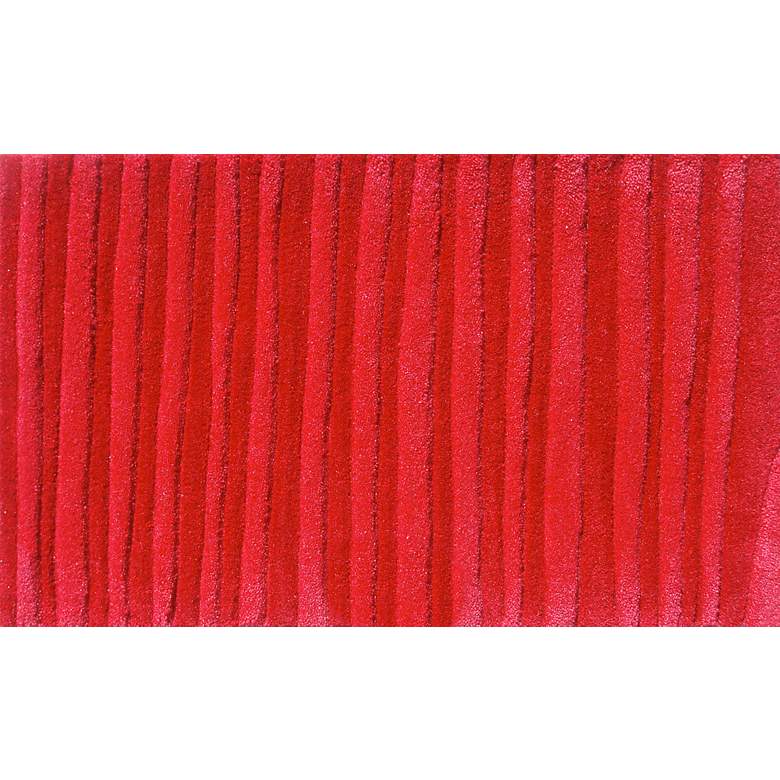 Image 1 Wavy Red Doormat