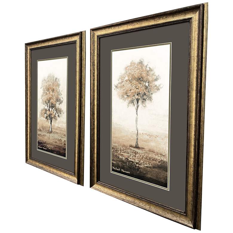 Image 2 Way of Nature 22"W x 34"H Framed Art Set of 2 more views