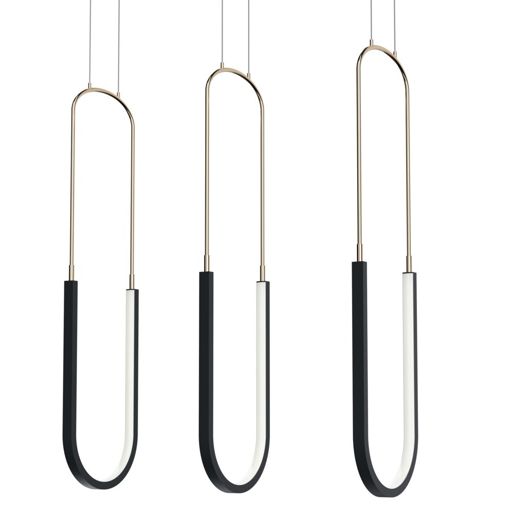 Image 3 Wayan Matte Black Chandelier/Pendant more views