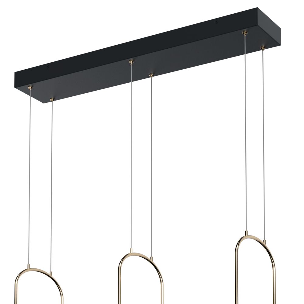 Image 4 Wayan Matte Black Chandelier/Pendant more views