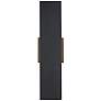 2_Waylen 18" High Black LED Outdoor Wall Light