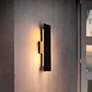 1_Waylen 18" High Black LED Outdoor Wall Light