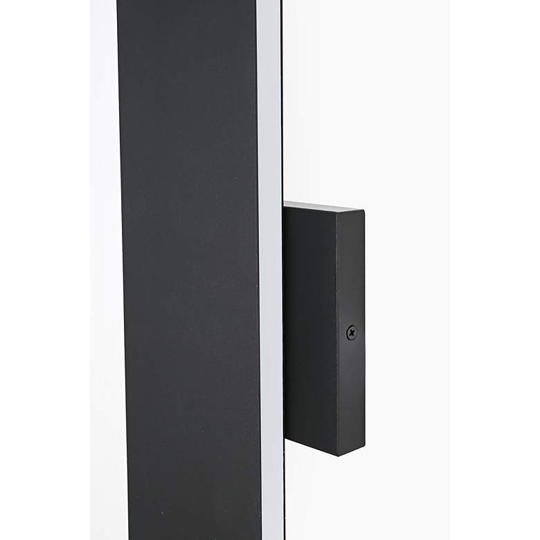 Image 5 Waylen 24" High Black LED Outdoor Wall Light more views