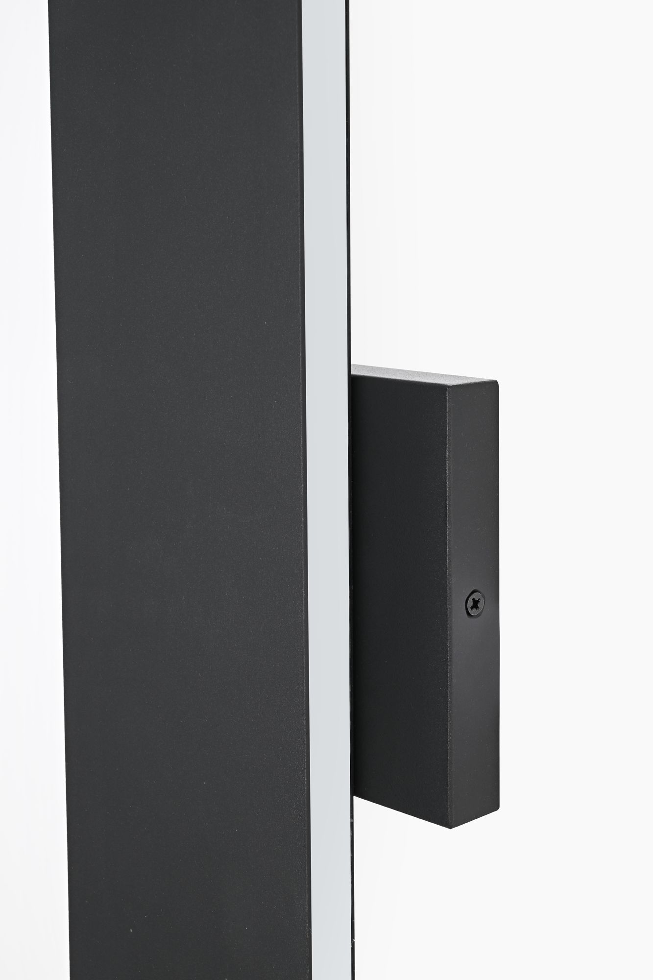 Waylen 24" High Black LED Outdoor Wall Light