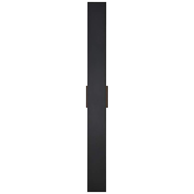 Image 2 Waylen 40" High Black LED Outdoor Wall Light