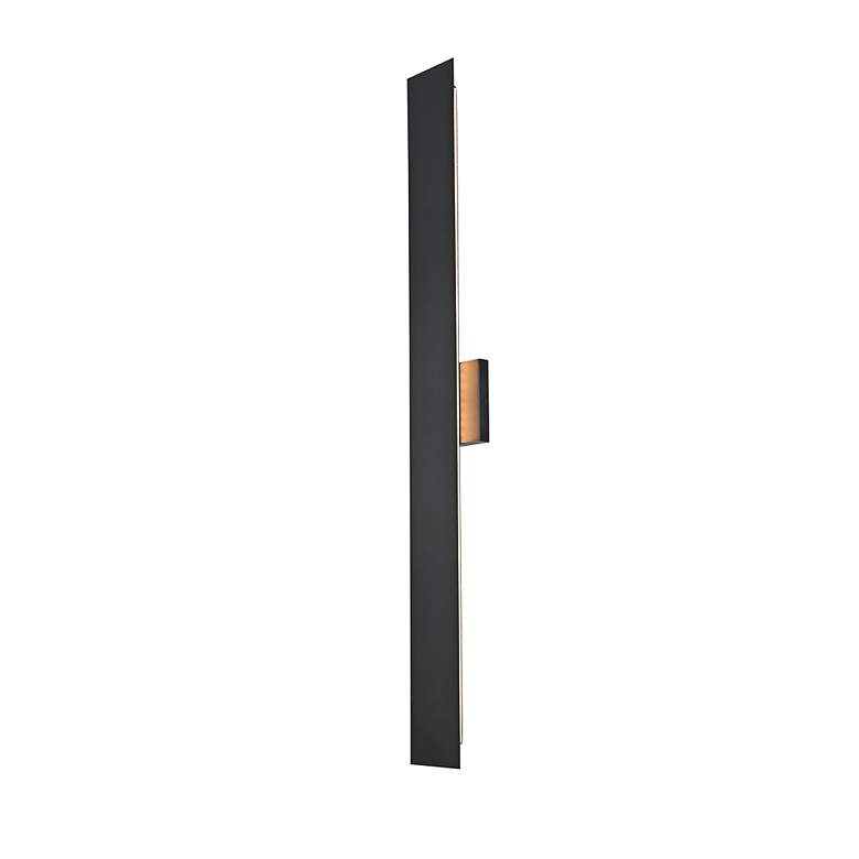 Image 4 Waylen 40" High Black LED Outdoor Wall Light more views