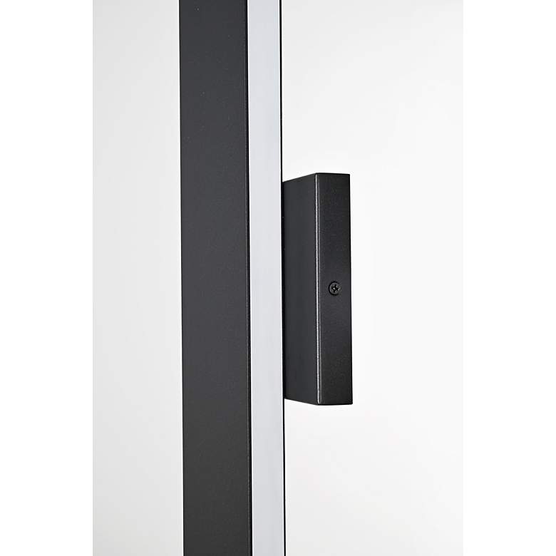 Image 5 Waylen 40" High Black LED Outdoor Wall Light more views