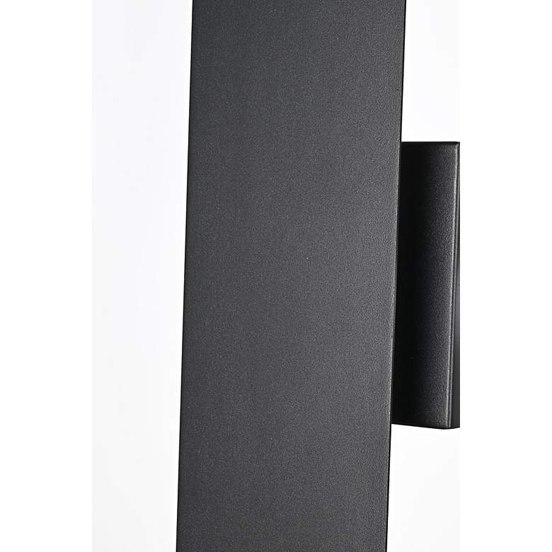 Image 6 Waylen 40" High Black LED Outdoor Wall Light more views