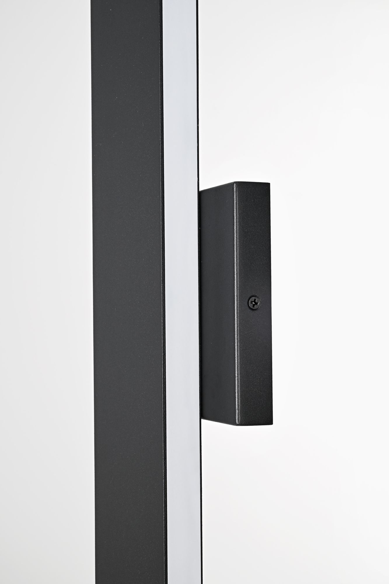 Waylen 40" High Black LED Outdoor Wall Light