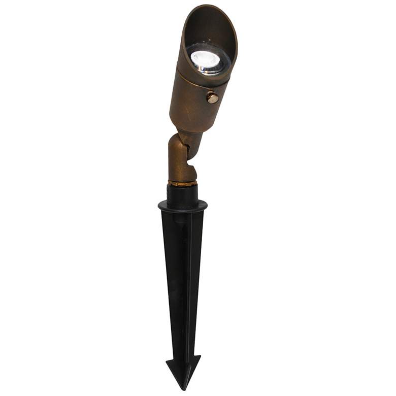 Image 1 Weathered Brown 7 1/2" High Landscape Spot Light