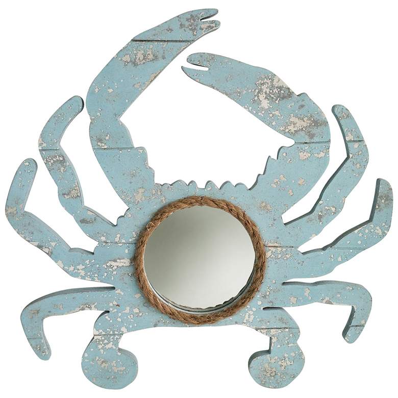 Image 1 Weathered Crab - Crab Outline Mirror