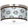 Weathered Medallion Giclee 10 1/4" Wide Ceiling Light