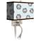 Weathered Medallion Giclee LED Reading Light Plug-In Sconce