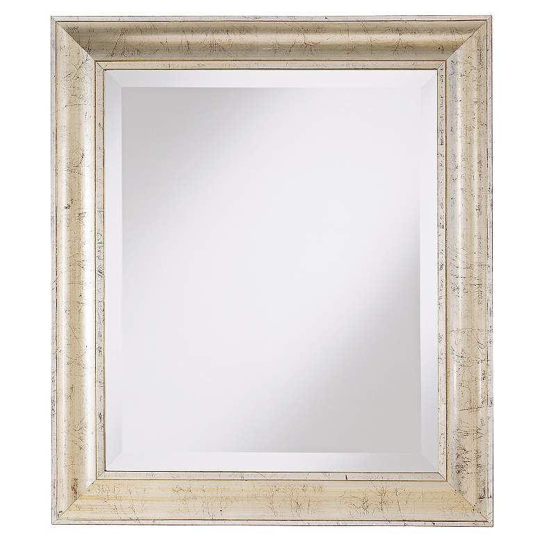 Image 1 Weathered Silver 30" High Wall Mirror