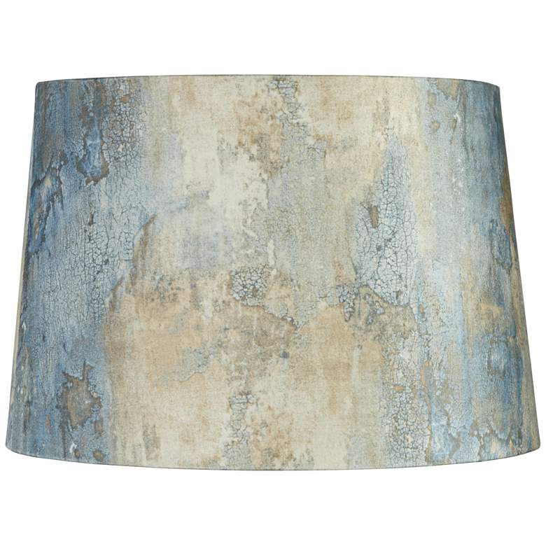 Image 1 Weathered Wall Drum Lamp Shade 14x16x11 (Spider)