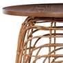 3_Weaverdon 17 3/4" Wide Natural Round Accent Table more views