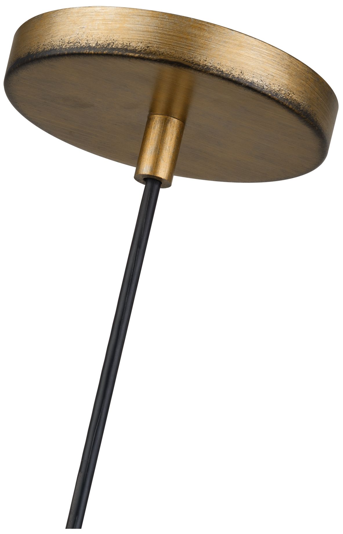 Weavington 1 Light Antique Gold Leaf Mini Pendant