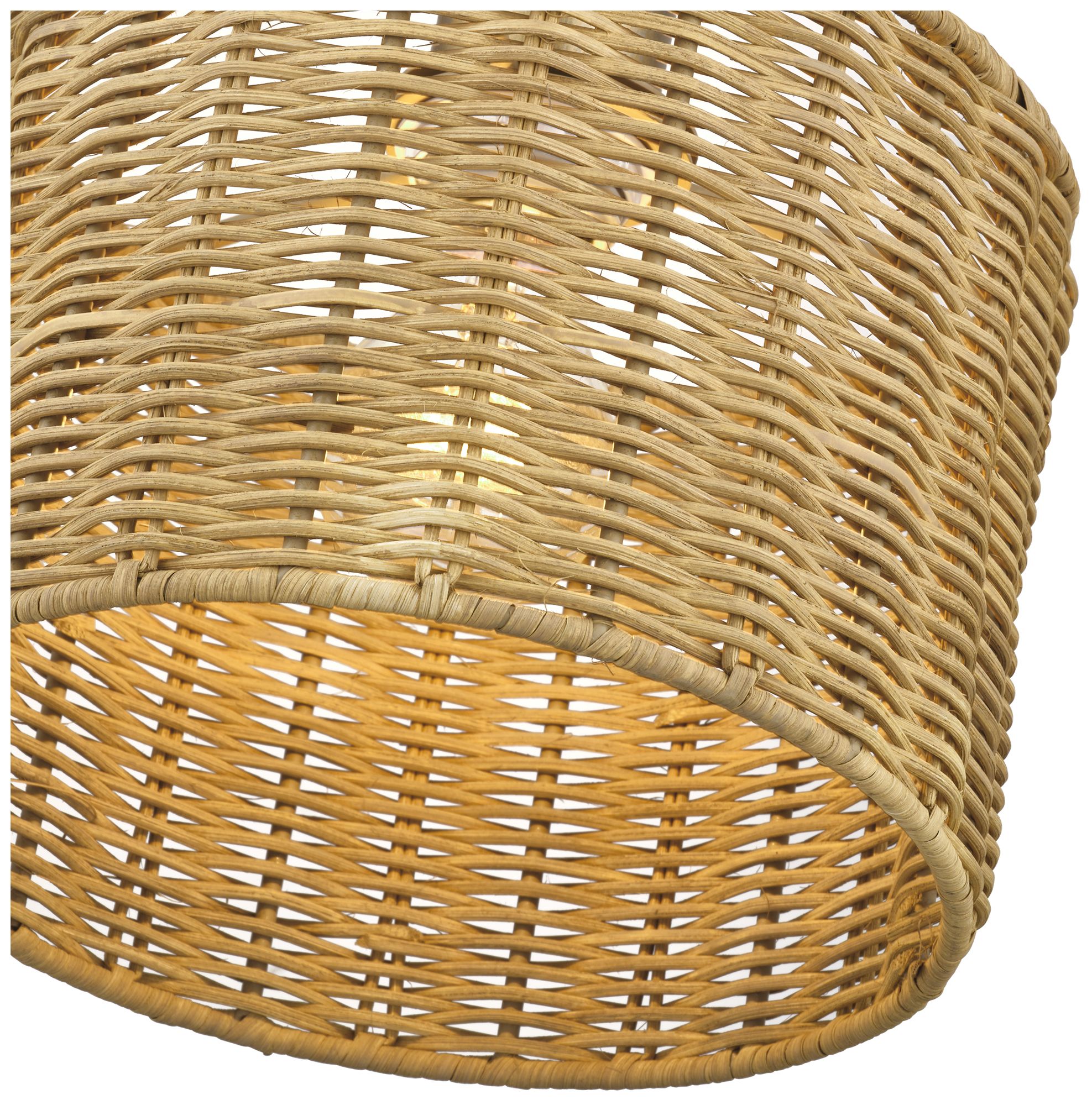 Image 5 Weavington 1 Light Antique Gold Leaf Mini Pendant more views