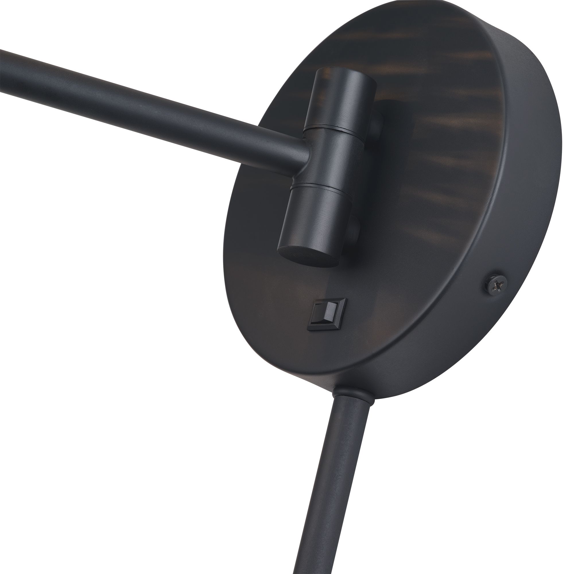 Image 7 Weavington 1 Light Black Swing Arm Wall Lamp more views