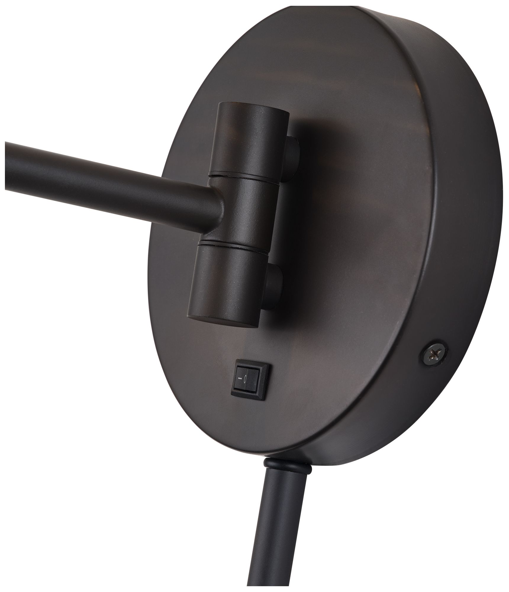 Image 7 Weavington 1 Light Bronze Swing Arm Wall Lamp more views