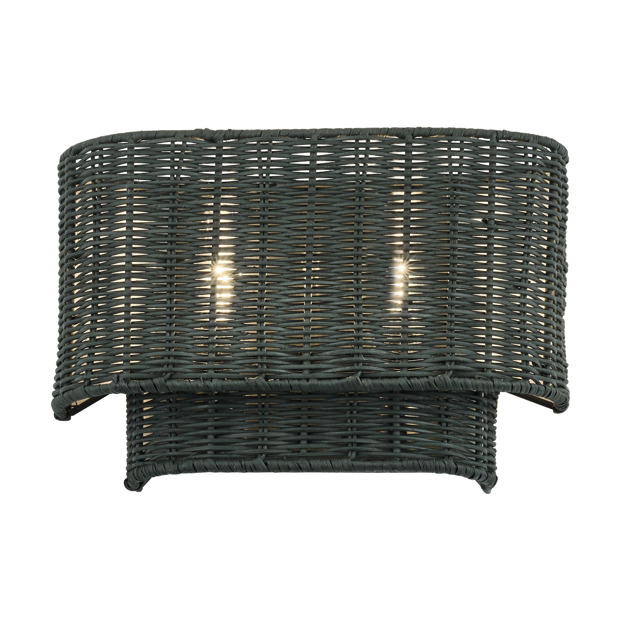 Image 4 Weavington 2 Light Brushed Nickel ADA Sconce more views