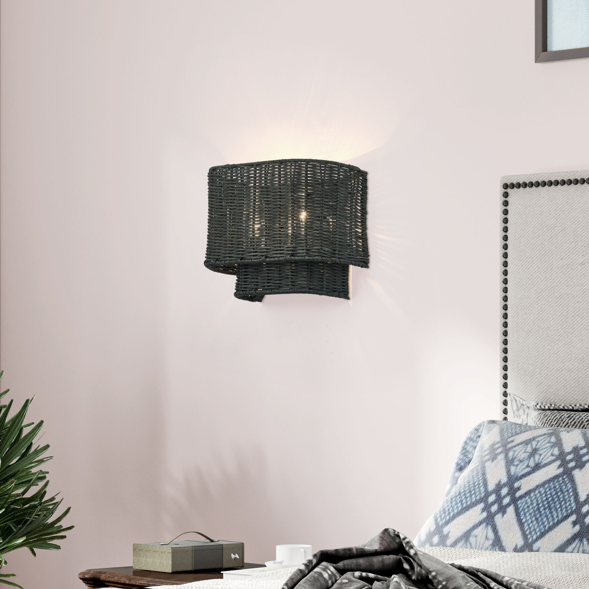 Weavington 2 Light Brushed Nickel ADA Sconce