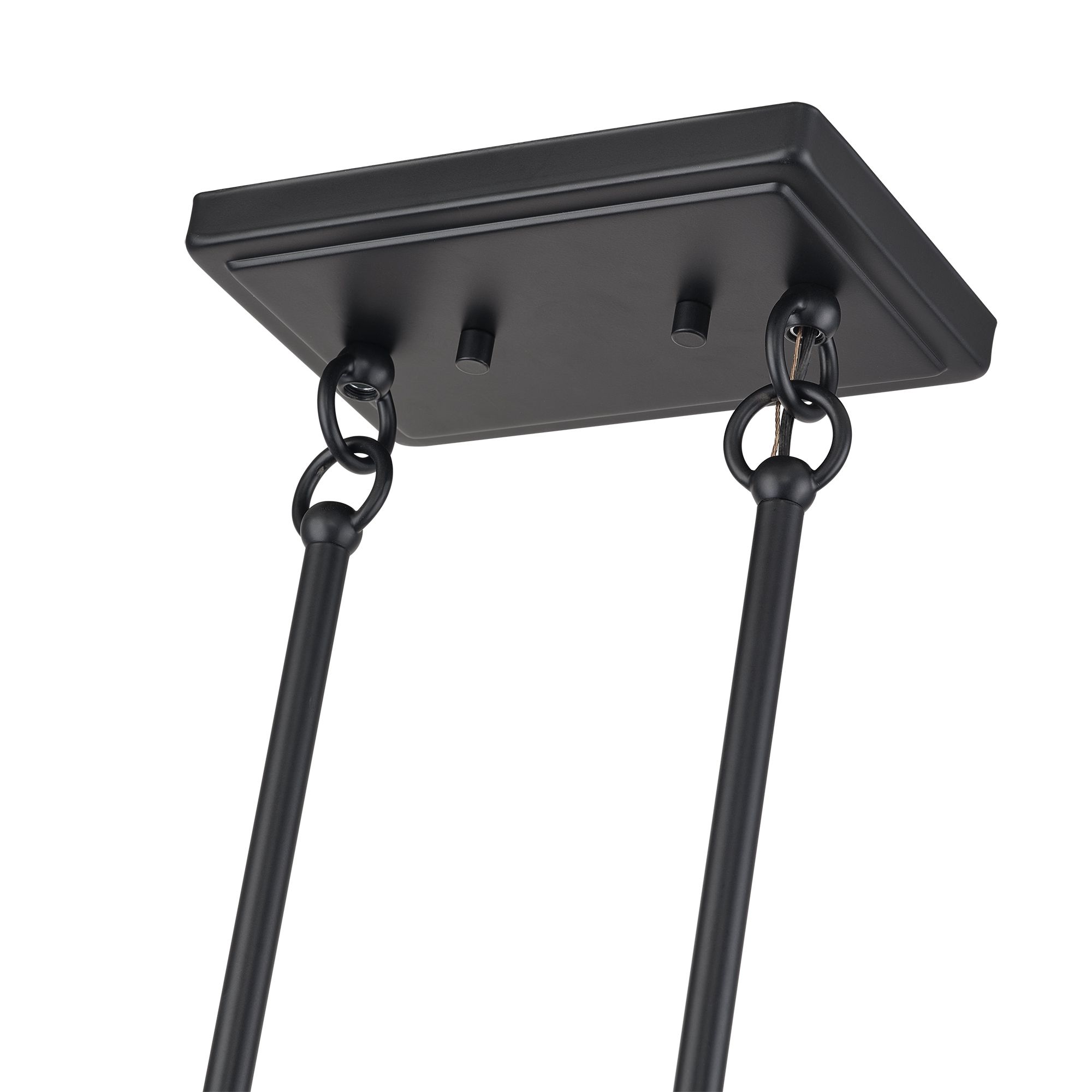Image 7 Weavington 3 Light Black Medium Linear Chandelier more views