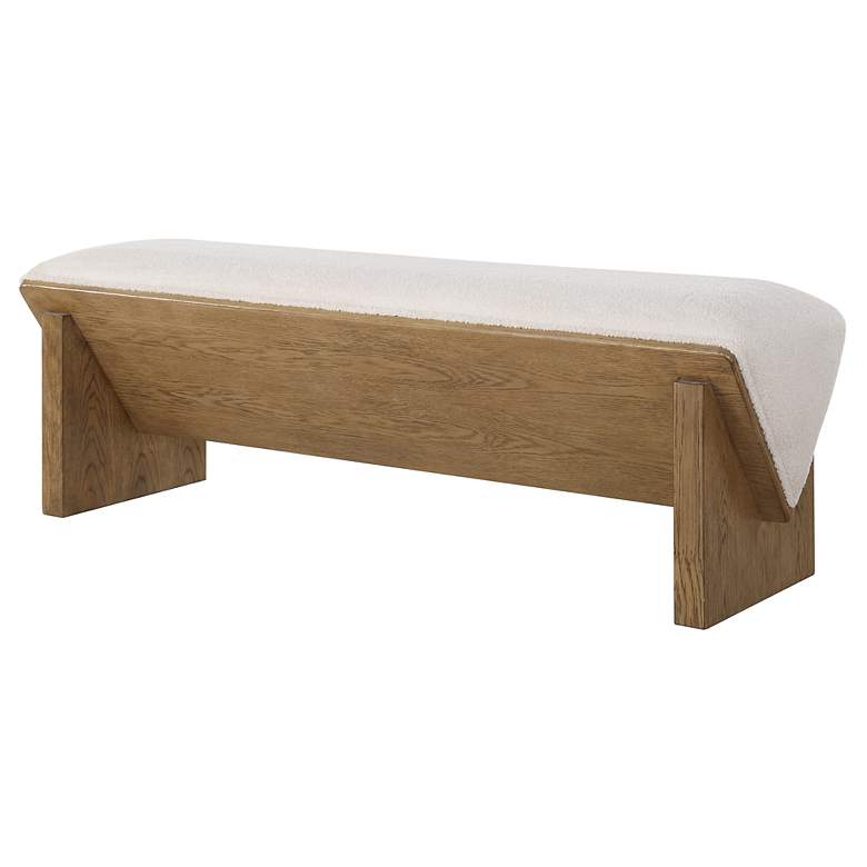 Image 4 Wedged 59" Wide Bench more views