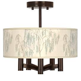 Image1 of Weeping Willow Ava 5-Light Bronze Ceiling Light