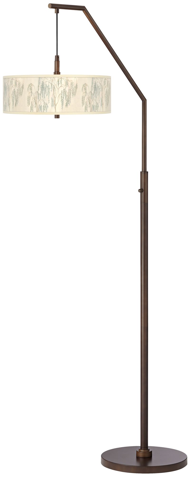 willow arc floor lamp